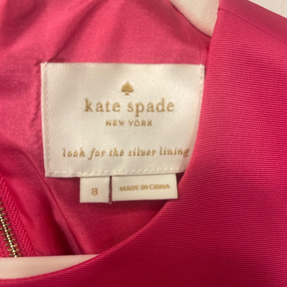 Kate Spade Embellished Bow A-Line Dress - Picture 3 of 6